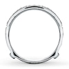 Thumbnail Image 1 of Previously Owned Diamond Wedding Bands 1/3 ct tw Round-cut 14K White Gold - Size 11