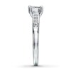 Thumbnail Image 3 of Previously Owned Diamond Engagement Ring 7/8 ct tw Princess-cut 4K White Gold - Size 4.25