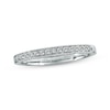 Thumbnail Image 1 of Previously Owned Wedding Band 1/8 ct tw Round-cut Diamonds 14K White Gold - Size 4.5