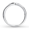 Thumbnail Image 2 of Previously Owned Wedding Band 1/20 ct tw Round-cut Diamonds 10K White Gold - Size 9.75
