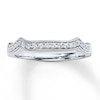 Thumbnail Image 0 of Previously Owned Diamond Wedding Band 1/6 ct tw Round-cut 14K White Gold - Size 10