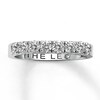 Thumbnail Image 1 of Previously Owned THE LEO Diamond Anniversary Band 3/4 ct tw Round-cut 14K White Gold - Size 10.25