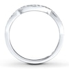 Thumbnail Image 2 of Previously Owned Neil Lane Diamond Wedding Ring 1/8 ct tw Round-cut 14K White Gold - Size 9.75