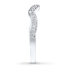 Thumbnail Image 3 of Previously Owned Neil Lane Diamond Wedding Ring 1/8 ct tw Round-cut 14K White Gold - Size 9.75
