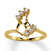 Thumbnail Image 1 of Previously Owned Diamond Wedding Band 1/4 ct tw Round-cut 14K Yellow Gold Size 10.5