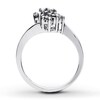 Thumbnail Image 1 of Previously Owned Diamond Wedding Band 1/4 ct tw Round-cut 14K White Gold - Size 11.5