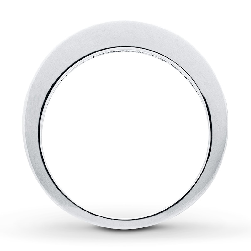 Main Image 2 of Previously Owned Wedding Band 5/8 ct tw Round-cut Diamonds 14K White Gold Size 4