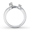 Thumbnail Image 2 of Previously Owned Diamond Wedding Band 1/10 ct tw Round-cut 14K White Gold - Size 11