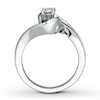 Previously Owned Diamond Engagement Ring 3/4 ct tw Round-Cut 14K White Gold