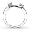 Thumbnail Image 2 of Previously Owned Diamond Wedding Band 1/5 ct tw Round-cut 14K White Gold - Size 9