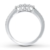 Thumbnail Image 2 of Previously Owned Diamond Wedding Band 1/3 ct tw Round-cut 14K White Gold - Size 3.25