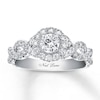 Thumbnail Image 0 of Previously Owned Neil Lane Engagement Ring 1 ct tw Round-cut Diamonds 14K White Gold - Size 9.5