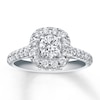 Thumbnail Image 1 of Previously Owned Neil Lane Engagement Ring 1-1/8 ct tw Round-cut Diamonds 14K White Gold - Size 4.25