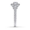 Previously Owned Neil Lane Engagement Ring 1-1/8 ct tw Round-cut Diamonds 14K White Gold