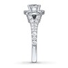 Thumbnail Image 3 of Previously Owned Neil Lane Engagement Ring 2-1/6 ct tw Cushion & Round-cut Diamonds 14K White Gold - Size 3