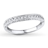 Thumbnail Image 0 of Previously Owned Diamond Wedding Band 1/4 ct tw Round-cut 14K White Gold - Size 3.5