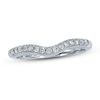 Thumbnail Image 1 of Previously Owned Anniversary Band 1/4 ct tw Round-cut Diamonds 14K White Gold - Size 10