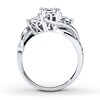 Thumbnail Image 1 of Previously Owned Diamond Ring 1 ct tw 14K White Gold - Size 4.25