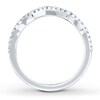 Thumbnail Image 2 of Previously Owned Neil Lane Bridal Wedding Band 1/6 ct tw Round-cut Diamonds 14K White Gold - Size 10