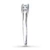 Thumbnail Image 2 of Previously Owned 3-Stone Diamond Engagement Ring 1/2 ct tw Round-cut 14K White Gold - Size 10.5