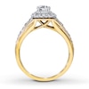 Previously Owned Diamond Engagement Ring 1 ct tw Round-cut 14K Two-Tone Gold