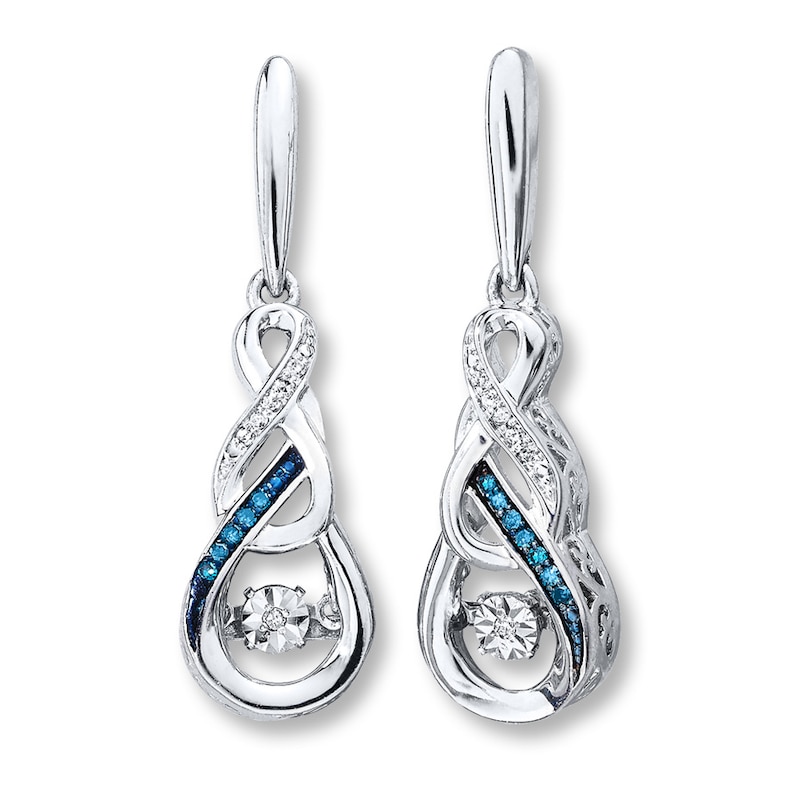 Previously Owned Unstoppable Love 1/15 ct tw Earrings Sterling Silver