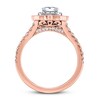 Thumbnail Image 1 of Previously Owned Neil Lane Diamond Engagement Ring 1-1/8 ct tw Cushion & Round-cut 14K Two-Tone Gold