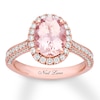 Thumbnail Image 0 of Previously Owned Neil Lane Morganite Engagement Ring 3/4 ct tw Round-cut Diamonds 14K Gold