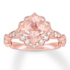 Thumbnail Image 0 of Previously Owned Neil Lane Morganite Engagement Ring 1/2 ct tw Round-cut Diamonds 14K Gold