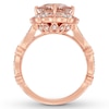Thumbnail Image 2 of Previously Owned Neil Lane Morganite Engagement Ring 1/2 ct tw Round-cut Diamonds 14K Gold