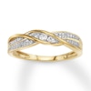 Thumbnail Image 0 of Previously Owned Diamond Anniversary Band 1/6 ct tw Round-cut 10K Yellow Gold