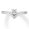 Thumbnail Image 4 of Previously Owned Diamond Engagement Ring 5/8 ct tw Round-cut 14K White Gold