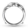 Thumbnail Image 2 of Previously Owned Diamond Enhancer Ring 1/5 ct tw Round-cut 14K White Gold