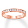 Thumbnail Image 1 of Previously Owned Diamond Anniversary Band 1/4 ct tw Round-cut 10K Rose Gold