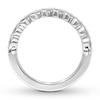 Thumbnail Image 1 of Previously Owned Diamond Convertibilities Ring 1/2 ct tw 10K White Gold - Size 7