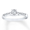 Thumbnail Image 1 of Previously Owned Diamond Ring 1/10 ct tw Round-cut Sterling Silver
