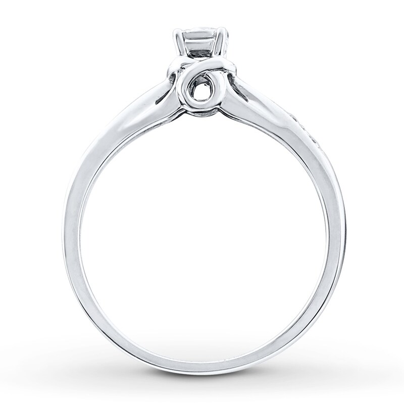 Main Image 2 of Previously Owned Diamond Ring 1/10 ct tw Round-cut Sterling Silver