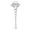 Thumbnail Image 2 of Previously Owned Diamond Engagement Ring 7/8 ct tw Round-cut 14K White Gold