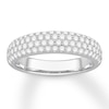 Thumbnail Image 1 of Previously Owned Diamond Anniversary Band 1 ct tw Round-cut 14K White Gold
