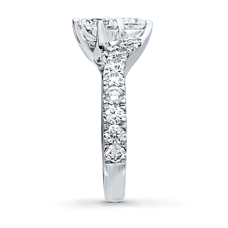 Main Image 3 of Previously Owned Ever Us Two-Stone Ring 2-1/2 ct tw Diamonds 14K White Gold