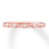 Thumbnail Image 2 of Previously Owned Diamond Wedding Band 1/10 ct tw Round-cut 14K Rose Gold