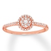 Thumbnail Image 0 of Previously Owned Diamond Ring 1/6 ct tw Round-cut 10K Rose Gold