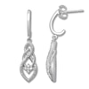 Thumbnail Image 1 of Previously Owned Diamond Earrings 1/6 ct tw Round-cut Sterling Silver