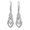 Thumbnail Image 2 of Previously Owned Diamond Earrings 1/6 ct tw Round-cut Sterling Silver