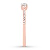 Thumbnail Image 3 of Previously Owned Diamond Promise Ring 1/5 ct tw Round-cut 10K Rose Gold