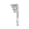 Thumbnail Image 1 of Previously Owned Emmy London Tiara Ring 1/6 ct tw Diamonds Sterling Silver
