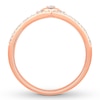 Previously Owned Emmy London Diamond Ring 1/6 ct tw Round-cut 10K Rose Gold