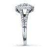 Thumbnail Image 3 of Previously Owned Diamond Engagement Ring 1 ct tw Round-cut 14K White Gold Size 4.5