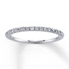 Thumbnail Image 1 of Previously Owned Diamond Anniversary Band 1/4 ct tw Round-cut 10K White Gold - Size 9.5