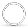 Thumbnail Image 2 of Previously Owned Diamond Anniversary Band 1/4 ct tw Round-cut 10K White Gold - Size 9.5